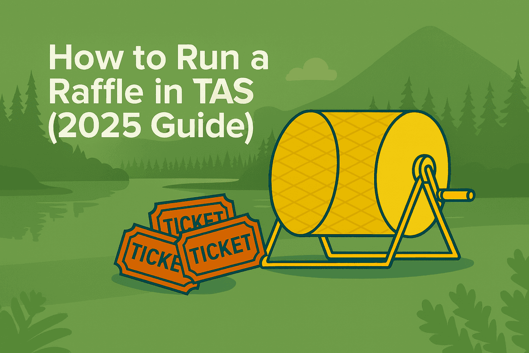 How to run a raffle in TAS (2025 guide)