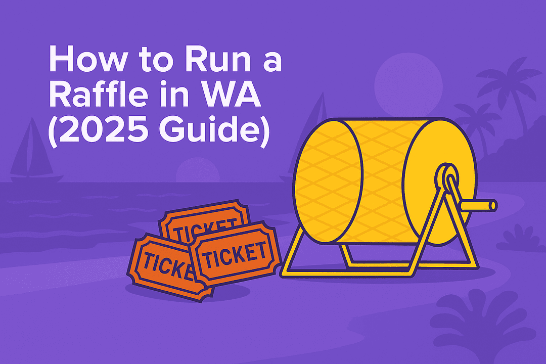 How to run a raffle in WA (2025 guide)
