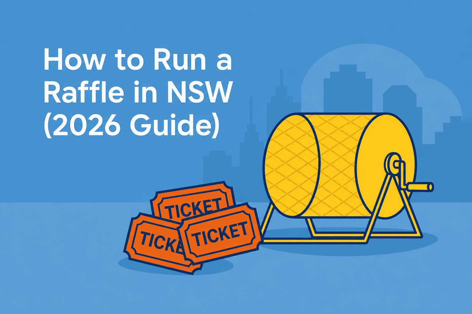 How to run a raffle in NSW (2026 guide)